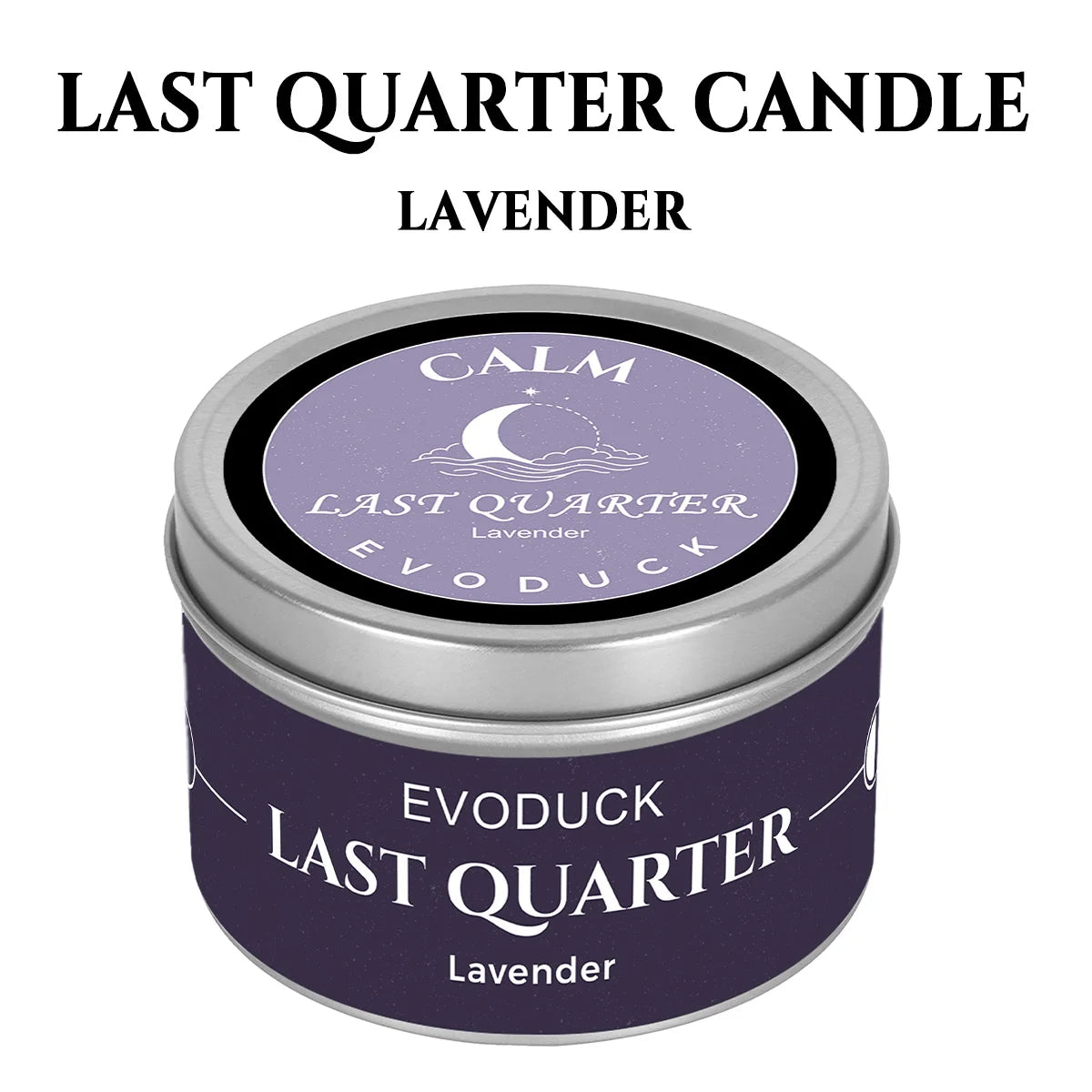 New Moon Manifestation Candle — White Sage & Law of Attraction