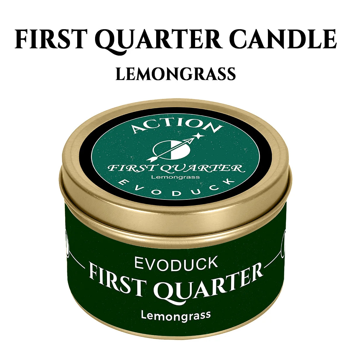 New Moon Manifestation Candle — White Sage & Law of Attraction