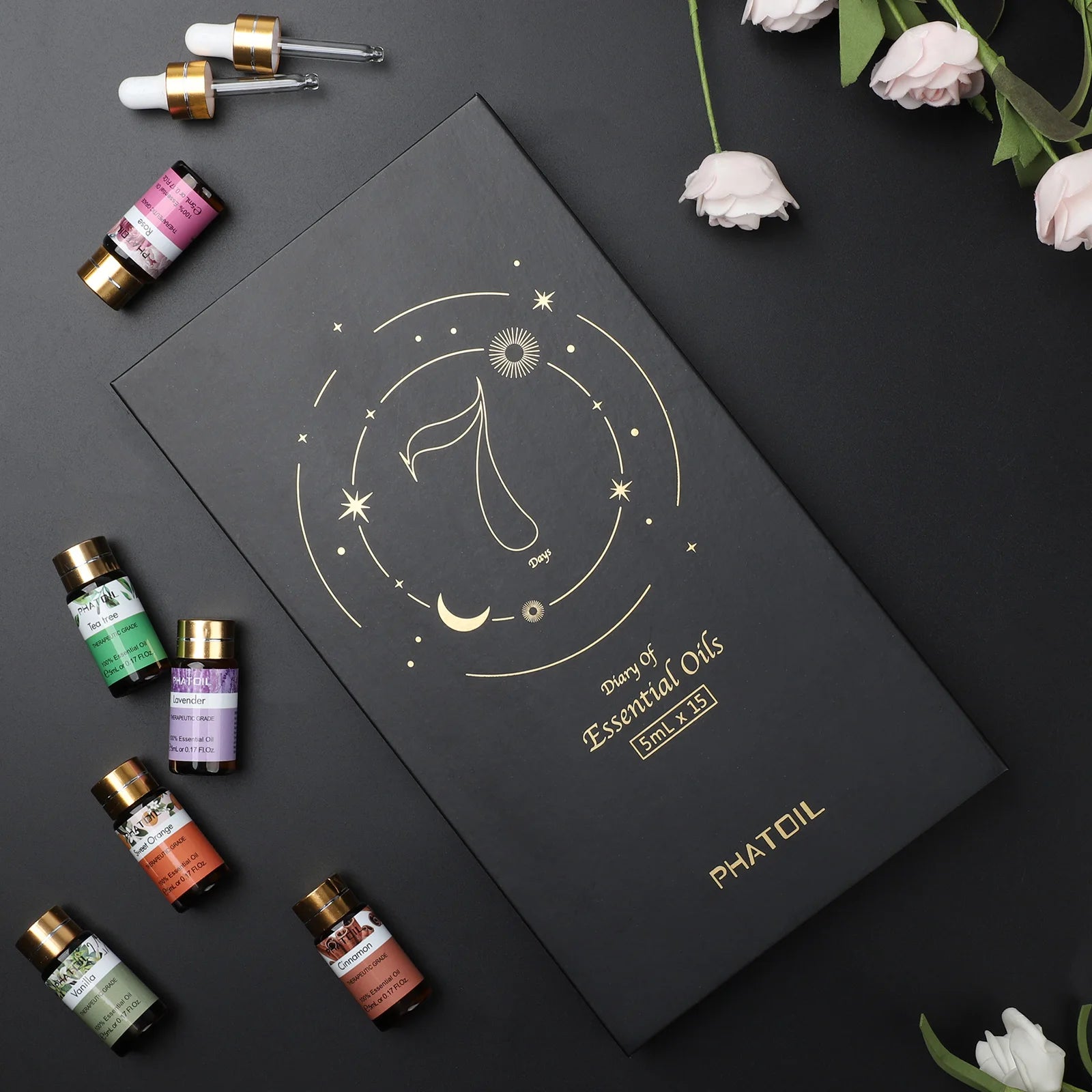 15-Piece Essential Oils Ritual Set — Pure Plant Aromatherapy Collection