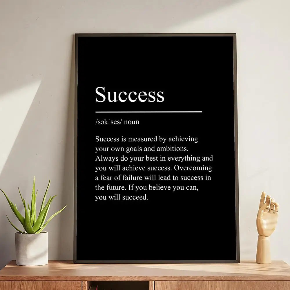 Intentional Living Wall Art — Motivational Poster for Home & Sacred Spaces