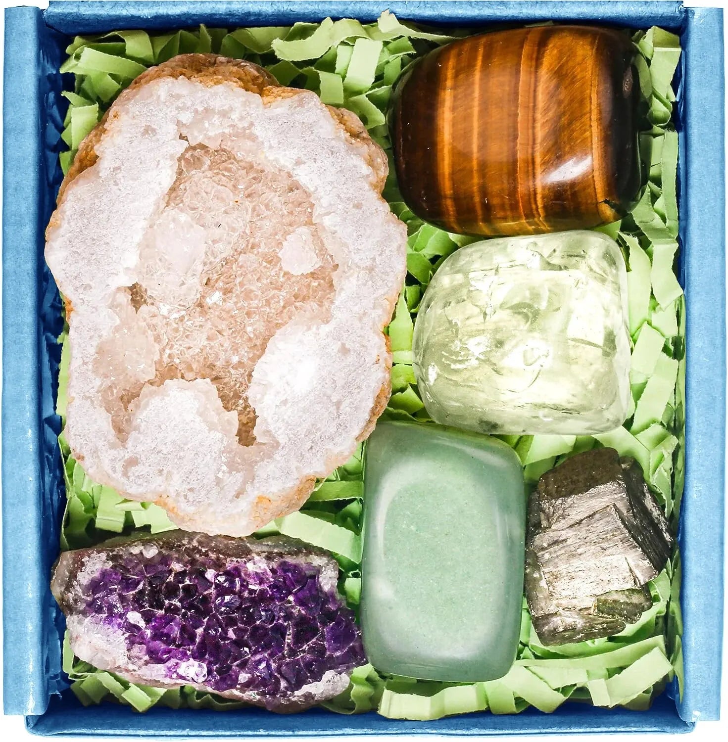 Healing Crystals & Stones Set — Abundance, Protection & Spiritual Growth