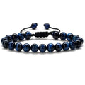Tiger Eye & Lava Rock Bracelet — Strength & Protection Set