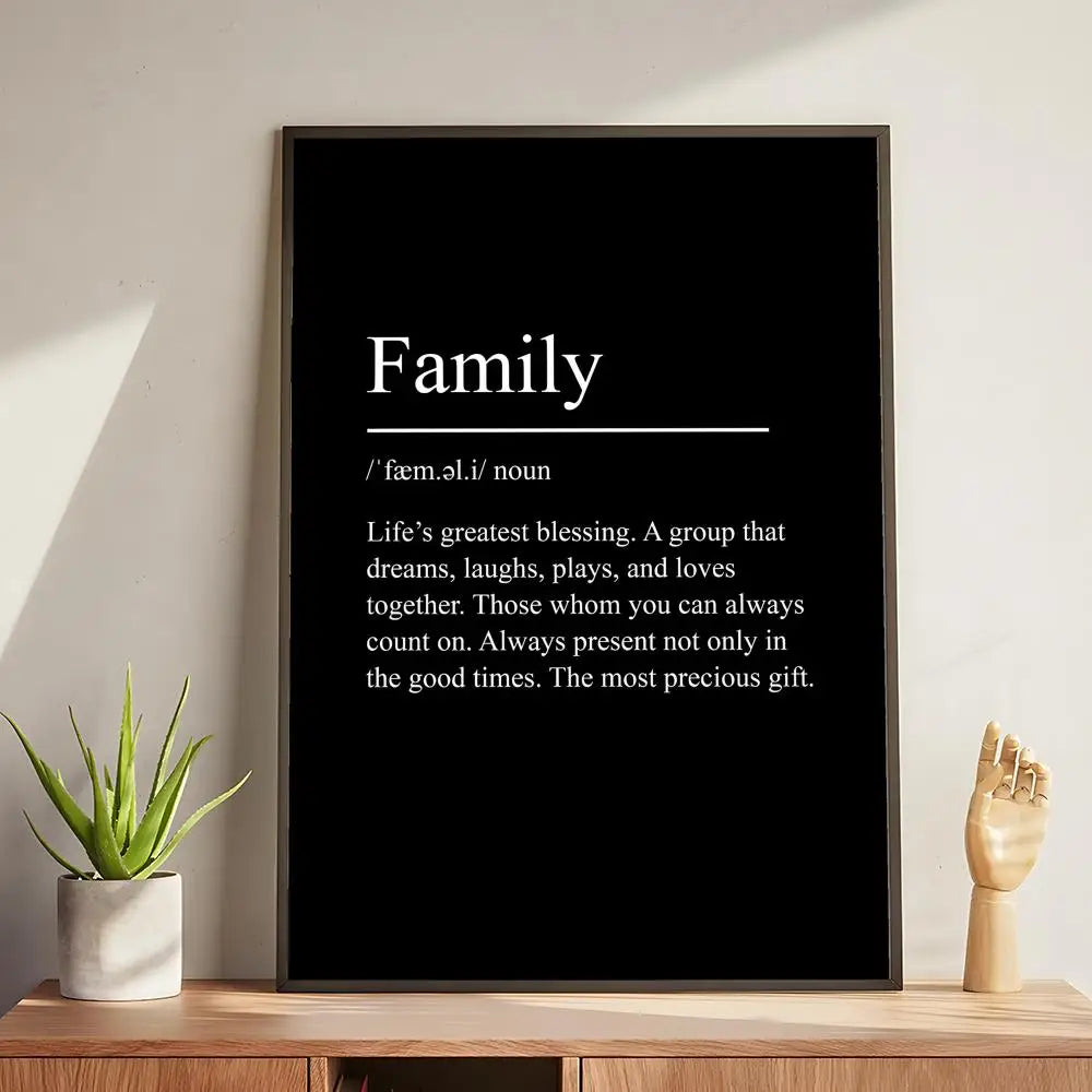 Intentional Living Wall Art — Motivational Poster for Home & Sacred Spaces