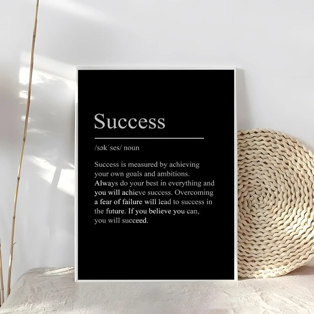 Intentional Living Wall Art — Motivational Poster for Home & Sacred Spaces